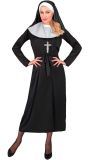 Nonnen Kostuum Dames Zwart