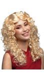 Norah Blonde Krullenpruik