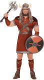 Nordic Warrior Kostuum Bruin Viking