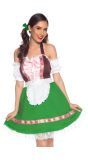 Oktoberfest Jurk Dames Groen