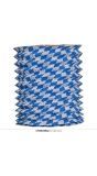 Oktoberfest Lantaarn Blauw Wit Beieren 24cm