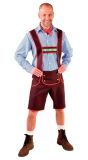 Oktoberfest Lederhose Man Bruin