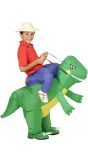 Opblaasbaar Dinosaurus Kostuum Kind
