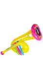 Opblaasbare Gele Tuba Blaasinstrument