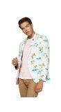 Opposuits Deluxe Heren Blazer Tropical Hawaii Aloha Blauw