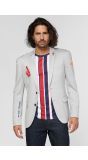 Opposuits Deluxe Sports Jersey - Soft Grey Blazer Heren