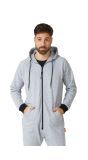 Opposuits Gentle Grey Grijze Onesie Heren