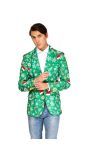 Opposuits Heren Blazer Xmas Time Groen