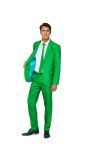 Opposuits Heren Solid Green Kostuum