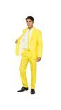 Opposuits Heren Solid Yellow Kostuum