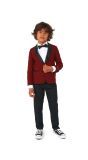 Opposuits Jongens Tuxedo Bordeaux Rood