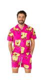 Opposuits Spongebob Roze Setje Heren