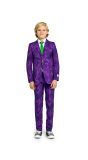 Opposuits Tieners The Joker Kostuum Paars