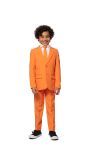 Oranje Basis Opposuits Kostuum Jongens