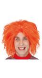 Oranje Chucky Pruik