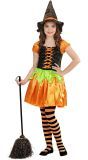 Oranje Halloween Heksje