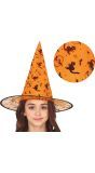 Oranje Heksenhoed Halloween Kinderen