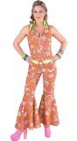 Oranje Hippie Jumpsuit Dames