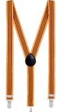 Oranje Neon Bretels Volwassenen