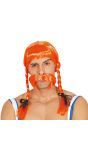 Oranje Obelix Pruik Viking