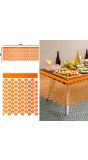 Oranje Pompoenen Tafelrok
