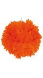 Oranje Pompom Hanger 30cm