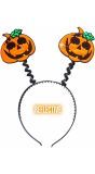 Oranje Reflecterende Pompoenen Haarband