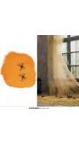 Oranje Spinnenweb Halloween