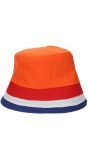 Oranje Supporter Visserhoedje