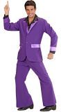 Paars Disco Kostuum