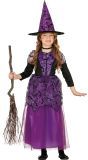 Paars Heksen Kostuum Meisje
