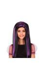Paars Zwarte Pruik Meisjes