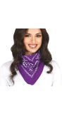 Paarse Cowboy Sjaal