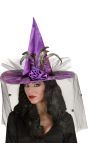 Paarse Heksenhoed met Tule