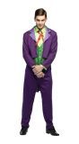 Paarse Joker Halloween Kostuum Tieners