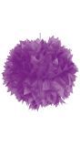 Paarse Pompom Hanger 30cm