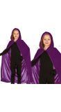 Paarse Velvet Cape Kinderen
