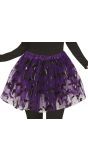 Paarse Vleermuis Tutu Dames Halloween