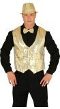 Pailletten Gilet Goud