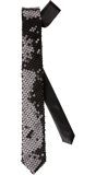 Pailletten Stropdas Zwart