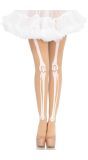 Panty met Skelet Print