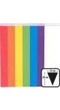 Papieren Vlaggenlijn Regenboog