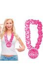 Party Girls Roze Hawaï Ketting