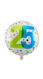 Party Stippen 25E Verjaardag Folieballon
