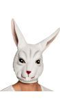 Pasen Wit Konijn Hoofdmasker