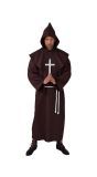 Pater Kostuum Bruin Heren