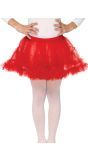 Petticoat Meisjes Rood