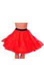 Petticoat Middel Lang Rood Dames