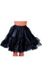 Petticoat Zwart Dames Middel Lang
