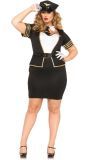 Piloot Kostuum Dames Plus Size